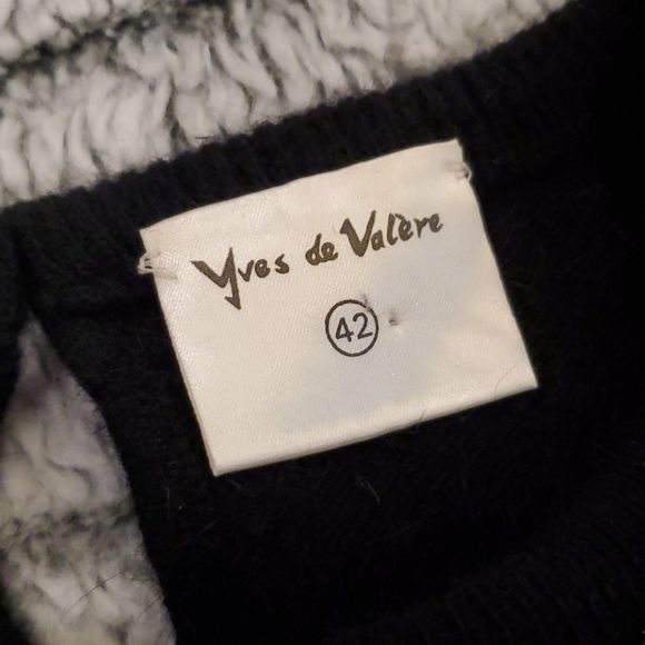 Vintage beaded Yves de Valere sweater size EU42 - Picture 3 of 8